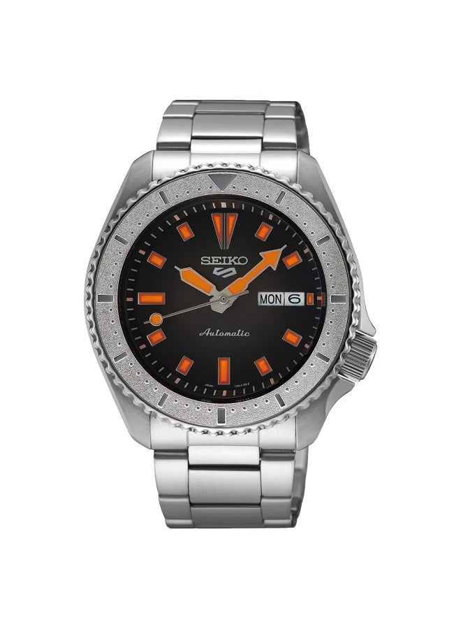Seiko 5 Sports "Midnight Circuit" Racer's Heritage Special Edition Automatic Men’s Watch SRPL47K1, 42.5 mm Black Dial, Stainless Steel Case & Bracelet, 100 m WR - Image 3