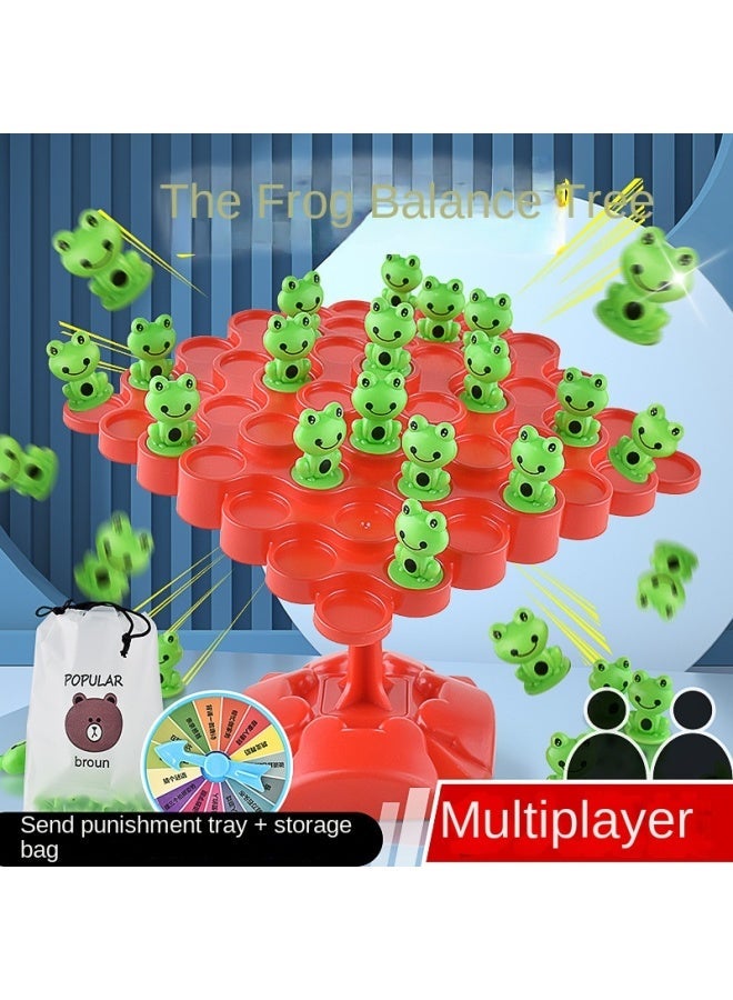 شجرة التوازن للضفادع - لعبة تركيز للأطفال، لعبة طاولة تفاعلية لخوض لاعبين - Image 3