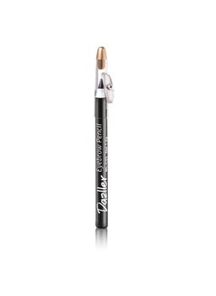 DAZLLER Dazller Eyebrow Pencil 1.5g Black Pack of 6 Precision Eyebrow Pencil with Creamy Wax Formula Earthen Pigments  - Image 1