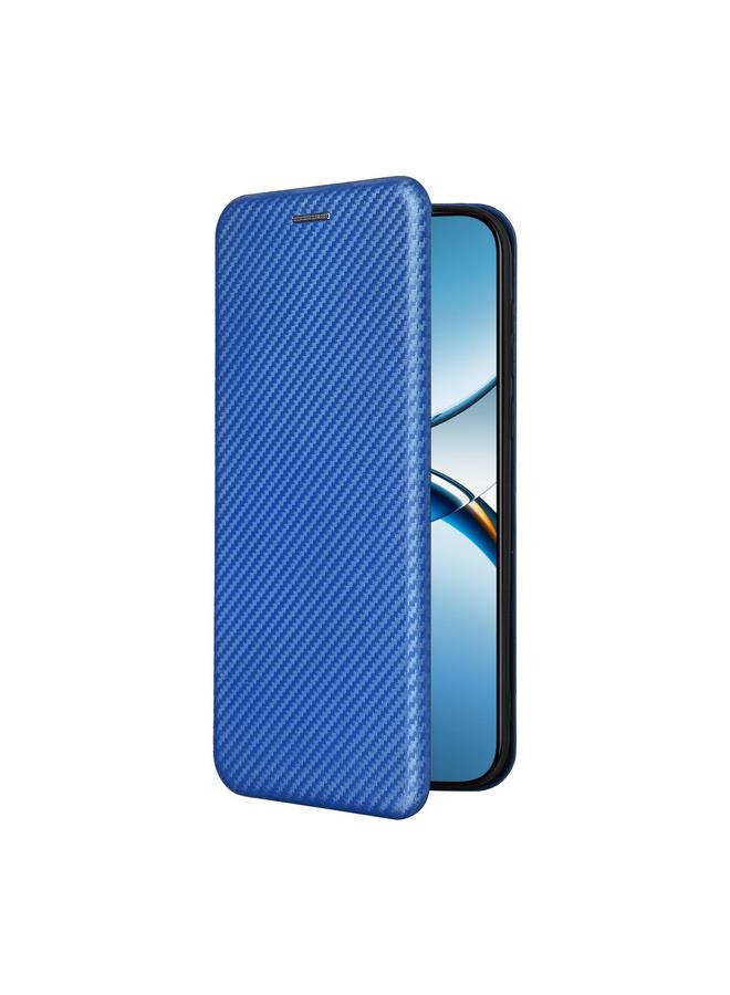 اس-توب جراب هاتف OPPO Find X8 مصنوع من جلد قلاب وملمس ألياف الكربون - Image 2