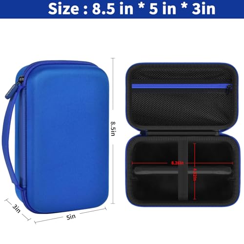 Grapsa Case Compatible with Ufree/for AngFan/for Suprent/for GLAKER/for Romanda Professional Hair Clippers, Beard Trimmer Grooming Storage Holder for Cordless Barber & Trimmers Set (Box Only) -Blue - Image 3
