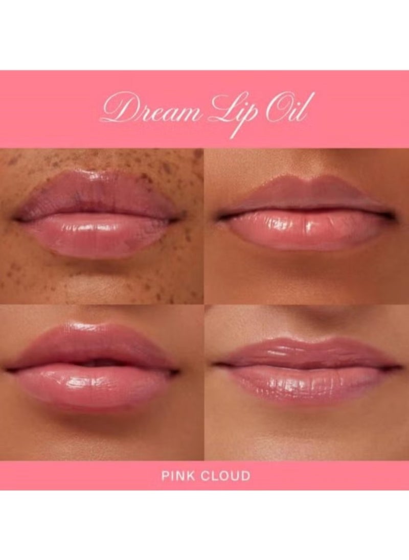 SUMMER FRIDAYS Summer Fridays Dream Lip Oil for Moisturizing Sheer Coverage, High-Shine Tint, and Deep Hydration - Pink Cloud (0.15 Oz)  - Image 5