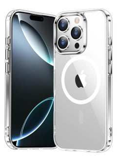 Houmt iPhone 16 Pro Magnetic Case Compatible with MagSafe Support Wireless Charging iPhone 16 Pro Cover Anti Scratch Shockproof Protective Case for iPhone 16 Pro 6.3 inch  - Image 1