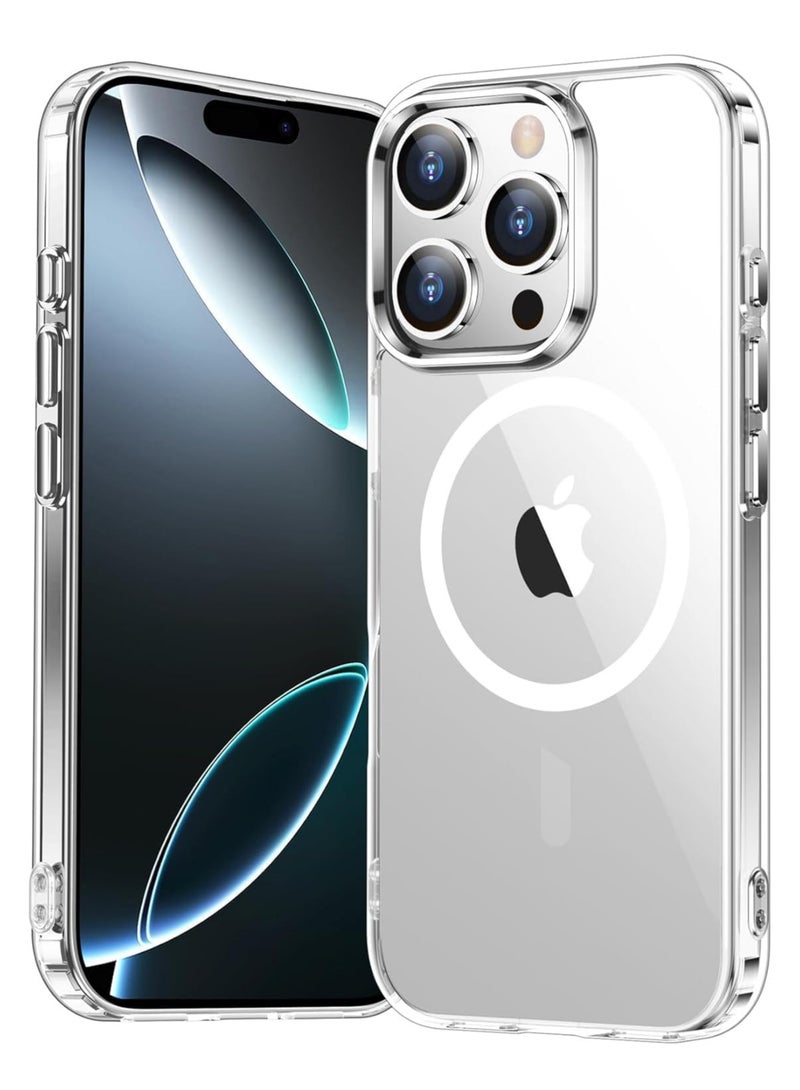 Houmt iPhone 16 Pro Magnetic Case Compatible with MagSafe Support Wireless Charging iPhone 16 Pro Cover Anti Scratch Shockproof Protective Case for iPhone 16 Pro 6.3 inch - Image 1