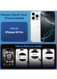 Houmt iPhone 16 Pro Magnetic Case Compatible with MagSafe Support Wireless Charging iPhone 16 Pro Cover Anti Scratch Shockproof Protective Case for iPhone 16 Pro 6.3 inch  - Image 2