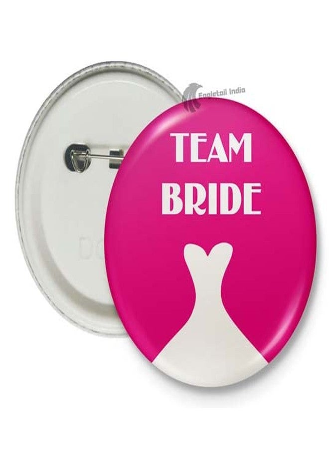 Eagletail India Team Bride #80 Pin Badge (Pack of 9, 58mm) - Image 3