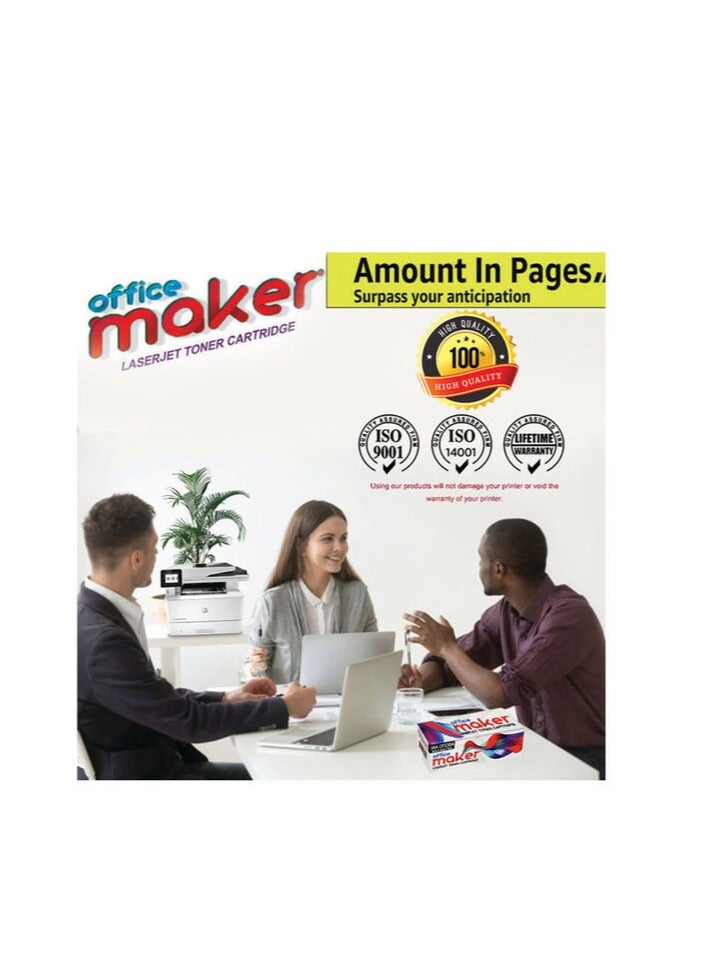 Office Maker Compatible Toner Magenta CE322A  - Image 4