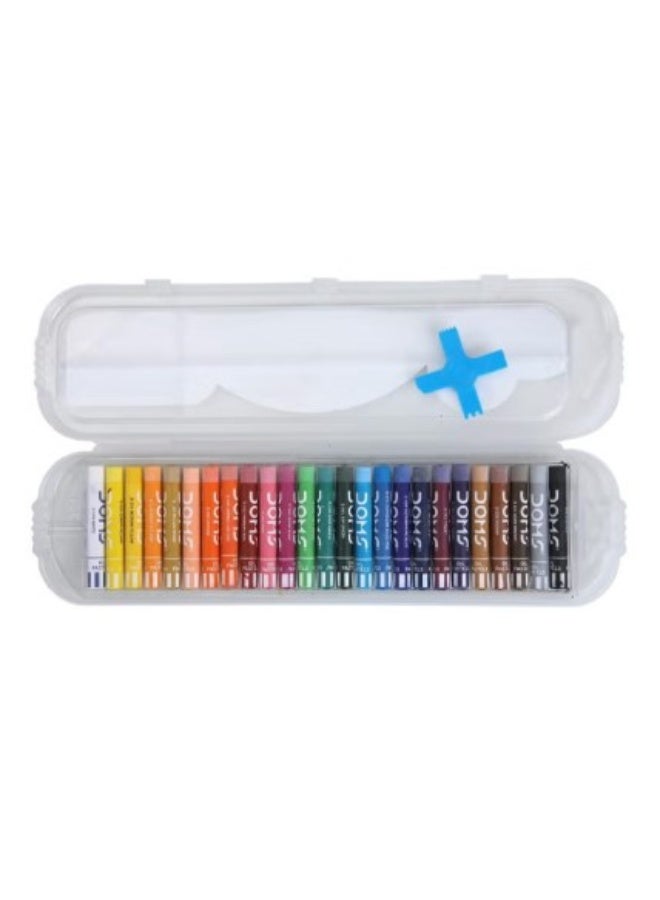 DOMS-25Pcs. Oil Pastels + 1Pc. Scraping Tool - Image 2