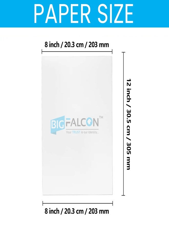 BIGFALCON Translucent Backlit Film 10 sheets of 8" x 12"/ Super Bright Backlight Film for all Inkjet printers & Laser Copiers, Specialized for LED Lightbox | LED Window Displays (Pack of 1) - Image 2