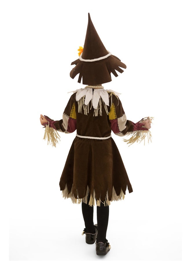 Halloween Adult Costume Fairy Tale Story "the Wizard Of Oz" Scarecrow Costume Party Drama Performance Parent-child Clothing - Image 4