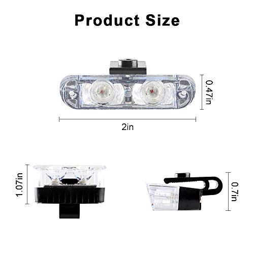 Sidaqi 16LED Grille Strobe Lights - Red Blue Dash Deck Visor Police Flash for Car Truck Ambulance - Emergency Warning With Remote Control Wireless 12V - Image 2