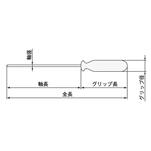 ENGINEER Engineer Hex Screwdriver 0.06 inch (1.5 mm) DH-15 - Image 3
