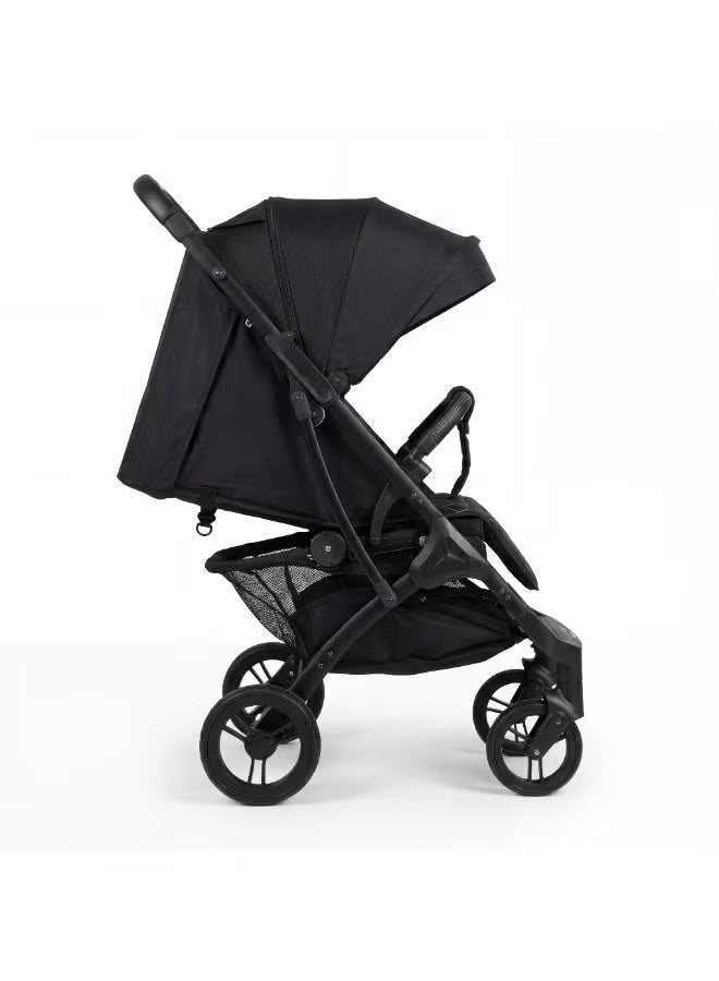 Premium Lightweight Aluminum Baby Stroller with Adjustable Backrest, Extendable Sun Canopy, and Compact Folding Trolley Travel System - Image 3