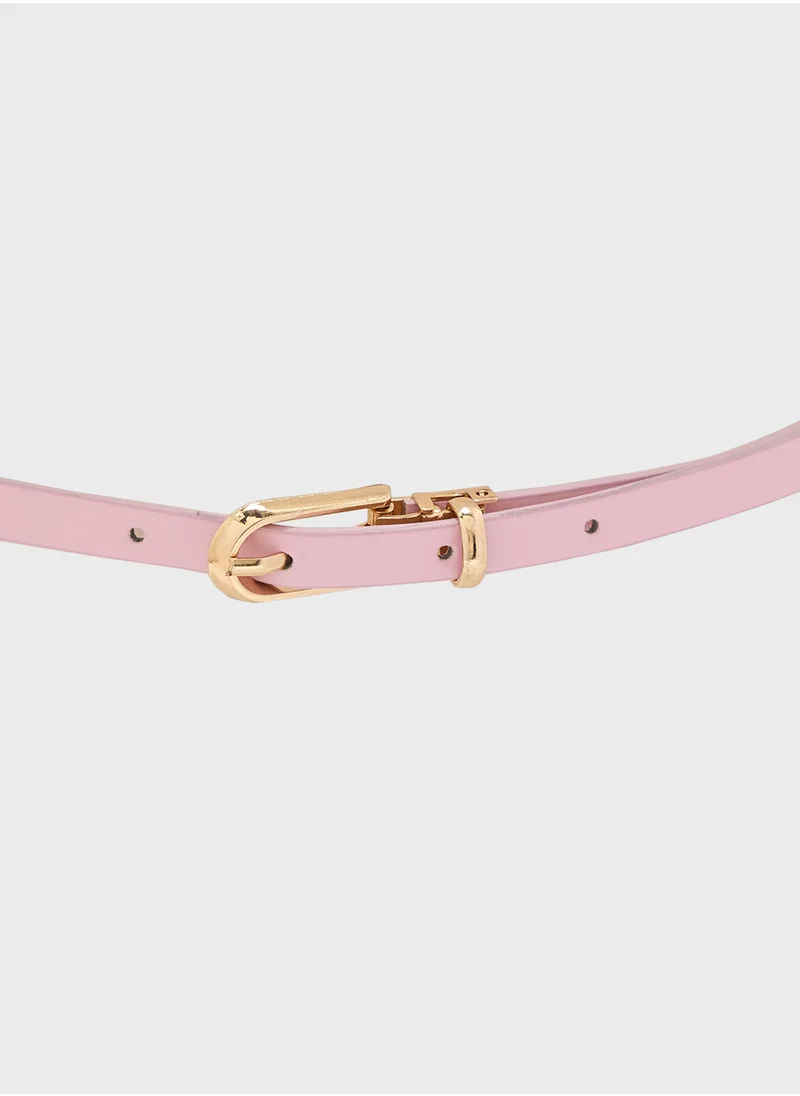 Ginger Ladies Thin Classic Belt