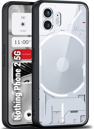 Nothing Phone 2 5G Case, Clear Back Panel with Black Frame, Protective Bumper Cover - pzsku/Z9E0EB8EB94AC3912EC33Z/45/_/1742338797/2011f8fd-0dbf-43cc-8670-3172f5e4c12b