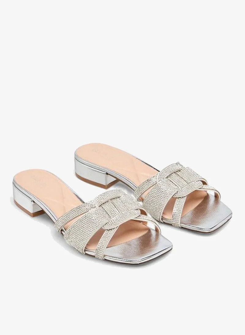 سيليست صنادل بكعب عريض تشكيلة رمضان للسيدات