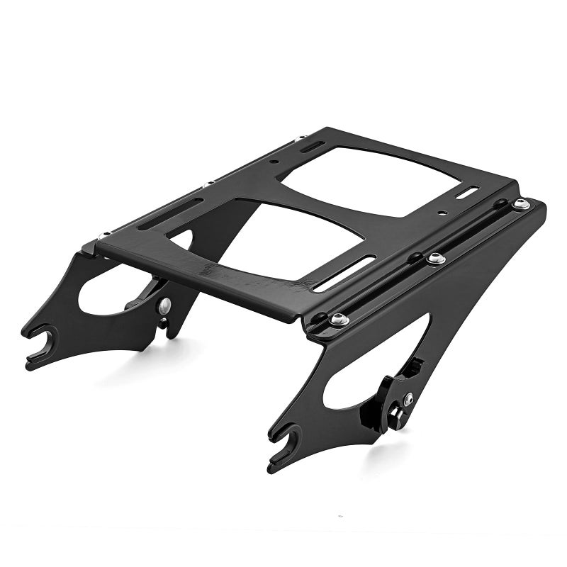 Mofun Detachable Tour Pack Mounting Rack Trunk Mount Compatible with Harley Touring Road King Electra Road Street Glide 20092013
