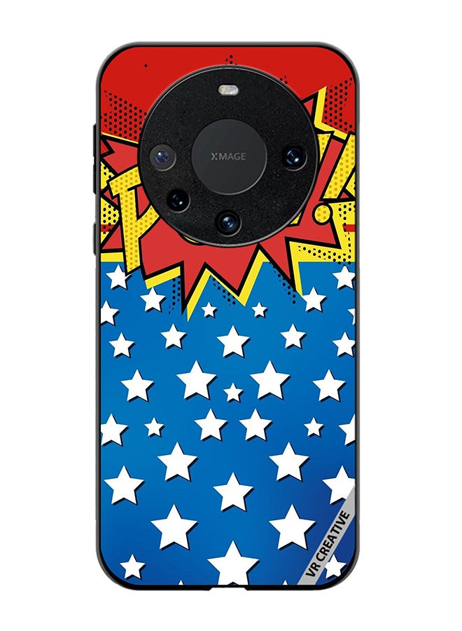 VR CREATIVE Protective Case Cover For Huawei Mate 60 Pop Art Design Multicolour - Image 1