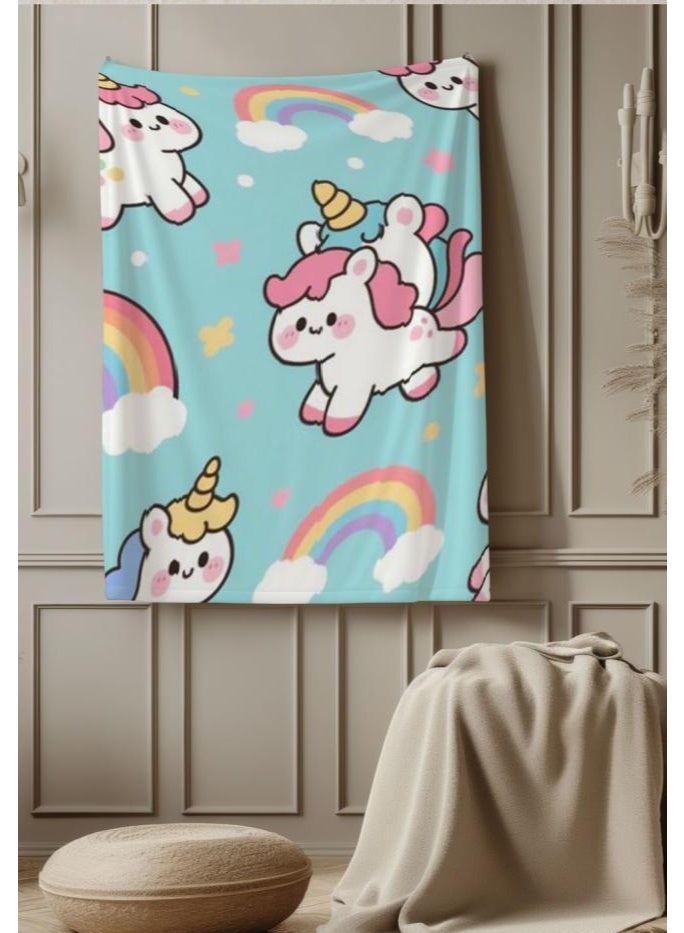 عام بطانية رقيقة من الفانيلا الكرتونية للأطفال والرضع (دافئة ومريحة، ومناسبة للنوم والألعاب) 70 سم * 100 سم - 421 - Image 4