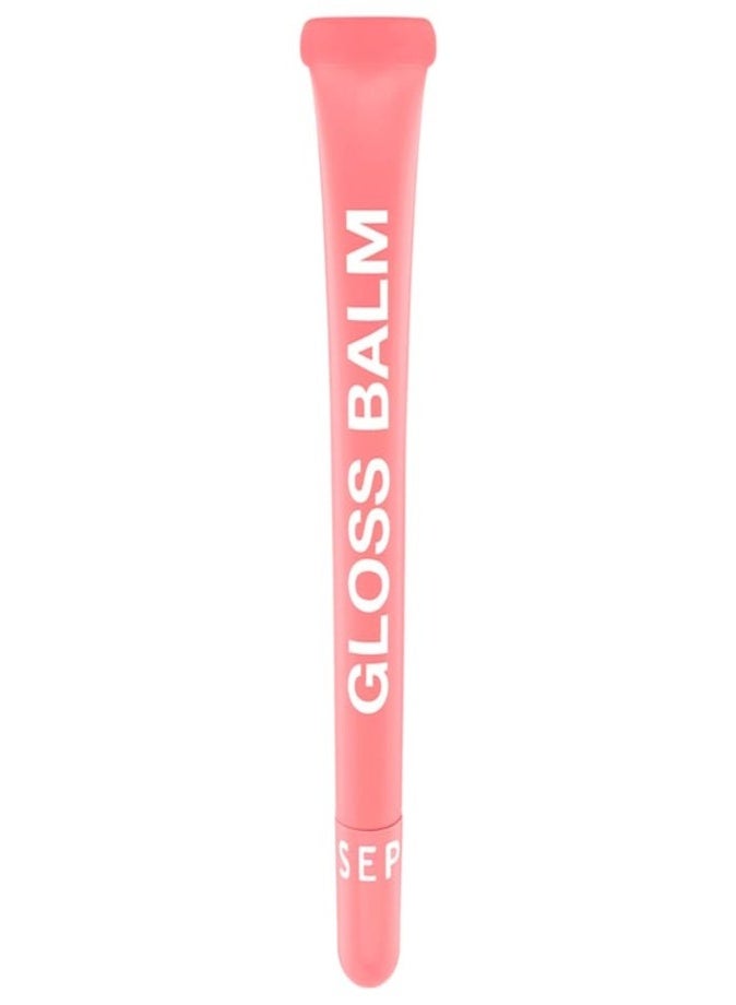 SEPHORA COLLECTION Gloss Balm Tinted Bouncy Lip Balm 8ml – 01 Pink Satin, Hydrating Glossy Lip Balm for Soft, Plump Lips - Image 1