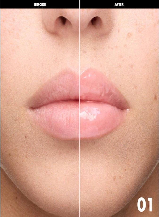 SEPHORA COLLECTION Gloss Balm Tinted Bouncy Lip Balm 8ml – 01 Pink Satin, Hydrating Glossy Lip Balm for Soft, Plump Lips - Image 3