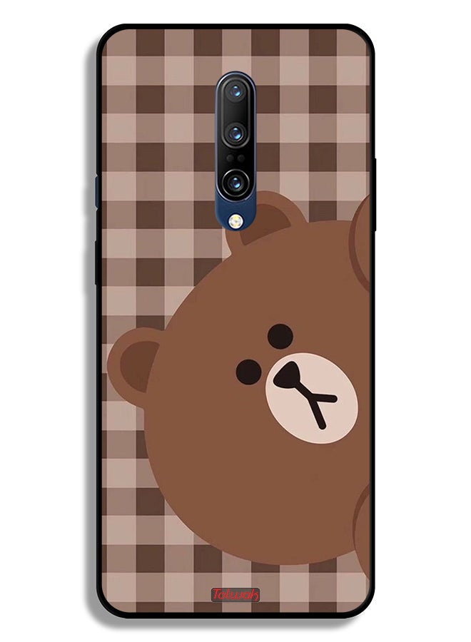 Tolwak OnePlus 7 Pro Protective Case Cover Teddy Bear - Image 2