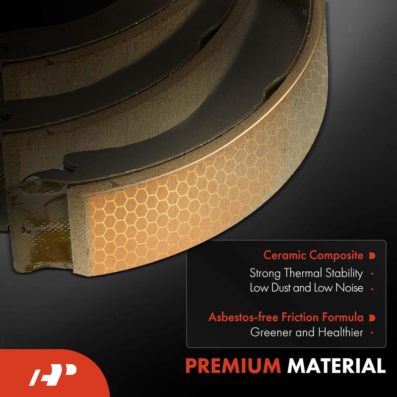 A-Premium Rear Brake Shoes Set for Chevrolet and GMC - Image 4