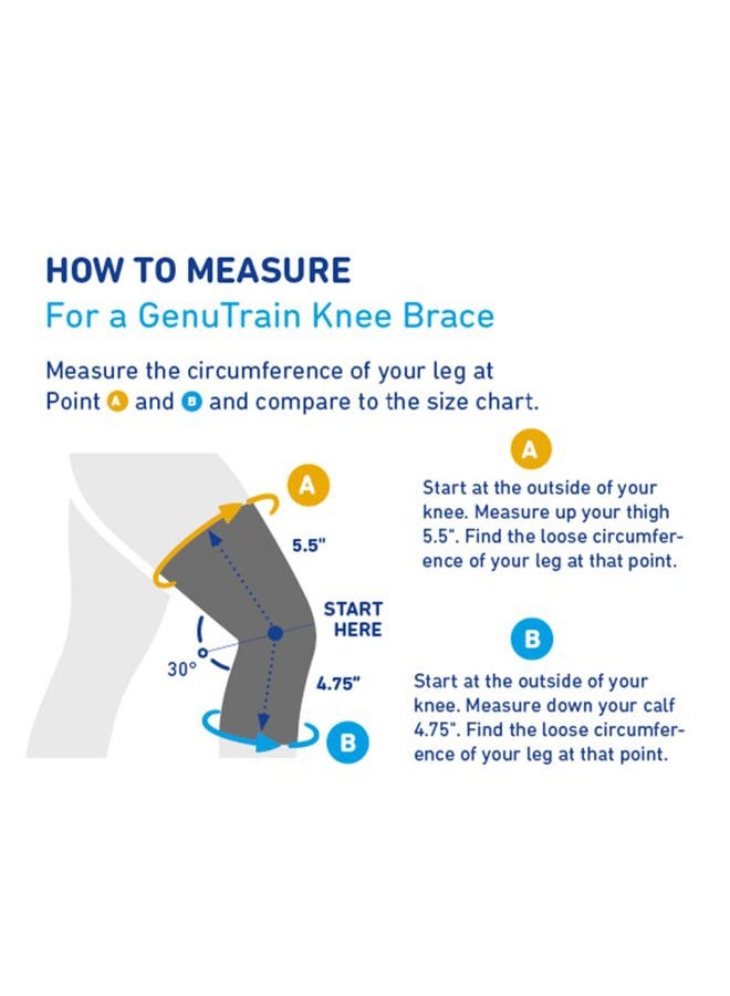 Bauerfeind GenuTrain Unisex Knee Brace for Discharge, Stabilisation and Activation of Knee after Injury, Operations or Chronic Diseases such as Gonarthrosis (Joint Degeneration) or Arthritis - Image 4