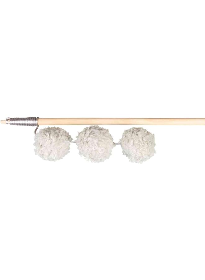 Trixie Playing Rod With 3 Balls 35 Cm Pack Of 4