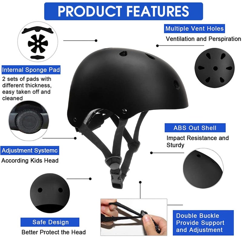 Proberos Adjustable Abs Shell Safety Cycling Helmet Protective Suitable for Youth/Adult, Helmet for Kids - Image 3