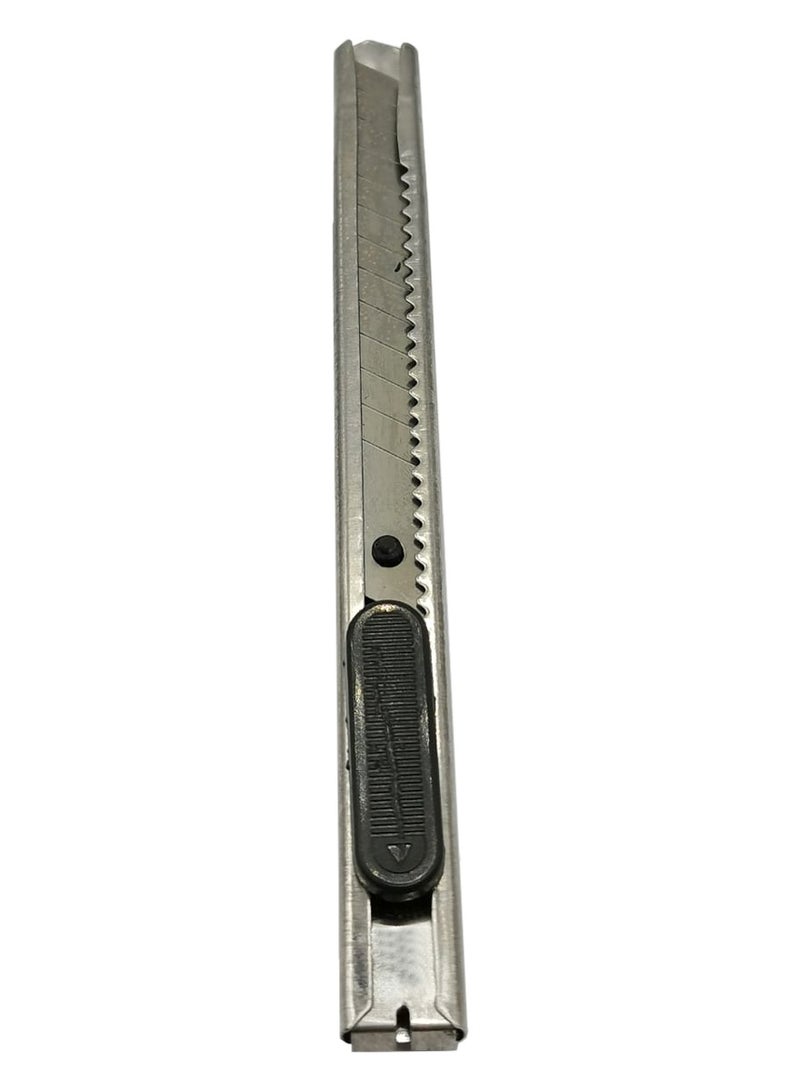 Cutter Knife High Quality Paper Cutting Metal Knife Retractable Pocket Cutter Breakaway Blade Utility Knife  - Image 3