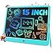 TEKFUN LCD Writing Tablet for Kids Teen Girl Boy Gifts Ideas Educational Toys for Boys 8 7 6 5 4 3 Year Old Drawing Board for Kids Adults 15in Blue - Image 3