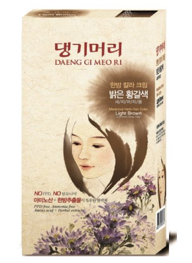 DAENG GI MEO RI - DAENG GI MEO RI MEDICINAL HERB HAIR COLOR LIGHT BRWN - Image 1