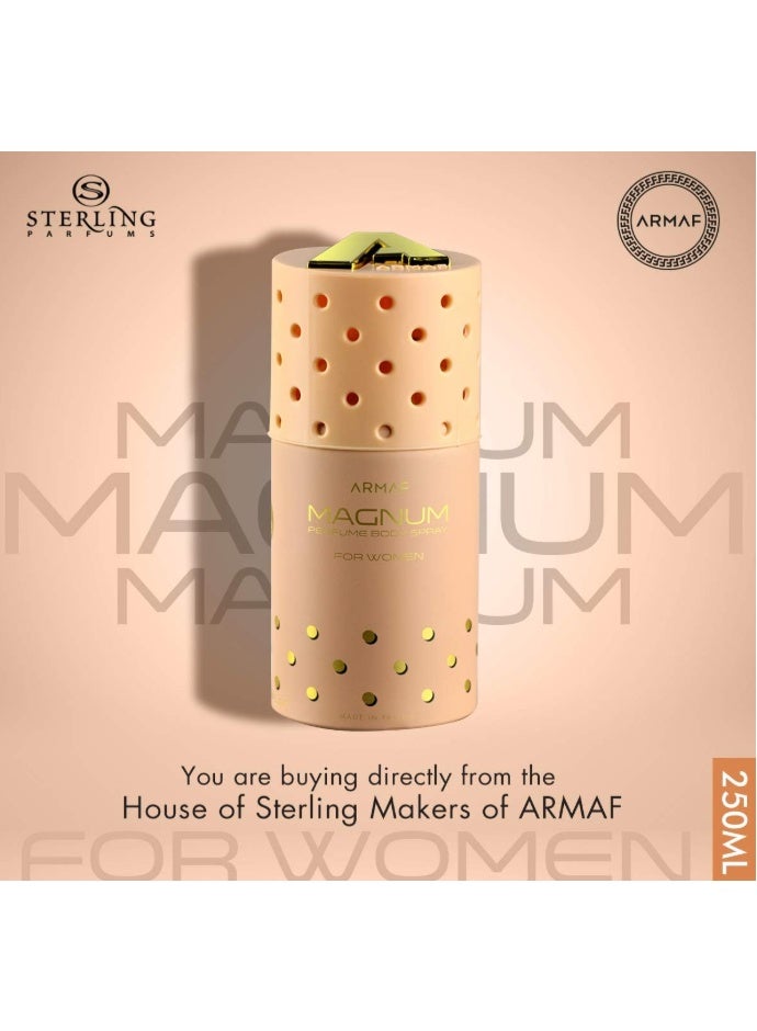 أرماف معطر جسم بخاخ ارماف ماغنوم A8 برائحة الخوخ للنساء، 250 مل - Image 2