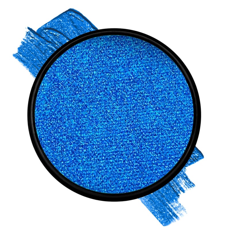 Mehron Paradise FX Metallics â€“ Metallic Dark Blue 1.4 oz | Professional Water Activated Shimmering Metallic Paint for Raves, Costumes, Special Effects, Halloween, Stage, Screen, Theater & Cosplay FX - Image 1