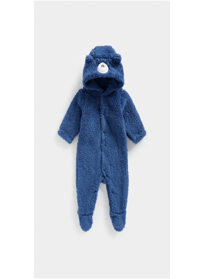 mothercare - Bear Fleece All in One - Image 1