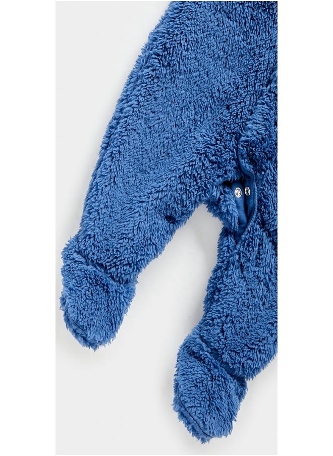mothercare - Bear Fleece All in One - Image 1
