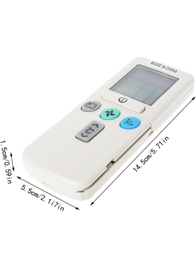 Generic - Air Conditioning Remote Control for Hitachi Air Conditioner, Compatible with Original Air Conditioner Remote Control for RAR-2A1 RAR-52P1 RAR-2SP1 RAR-3U4 RAR-2P2 RAR-3U3 RAR-52P2 RAR-2P1 - Image 1