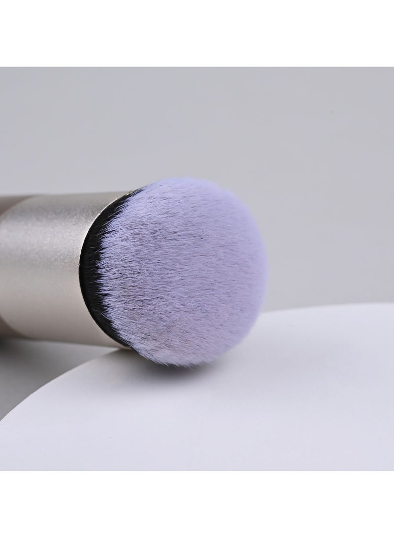 SaDM Shiny SaDM Shiny Chubby Foundation Brush – Portable, Multipurpose Brush for Flawless Makeup Application  - Image 4