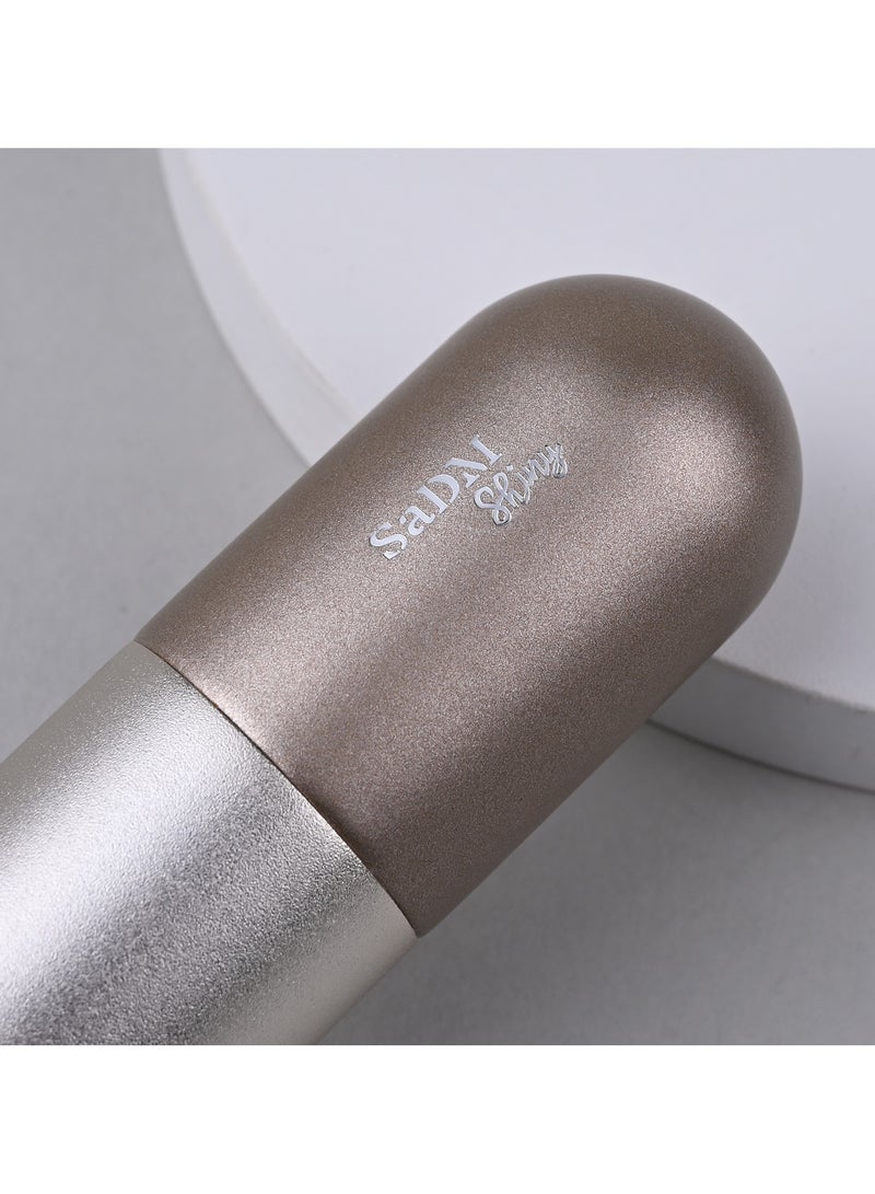 SaDM Shiny SaDM Shiny Chubby Foundation Brush – Portable, Multipurpose Brush for Flawless Makeup Application  - Image 5