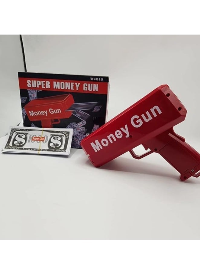 ELTRAZONE Super Money Shooter Toy – Battery Operated Fun Money Gun with Play Cash | Ultimate Party Prop for Birthdays, Weddings, Events & Celebrations | Exciting & Easy to Use – Unleash Fun Instantly! - Image 4