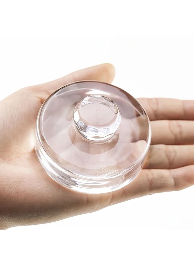 4 Pcs Glass Fermentation Jar With Weighing Scale And Easy Grip Handle Suitable For Wide Mouth Mason Jars Pickle Jars For Home Brewing Transparent Durable And Reliable - Image 1