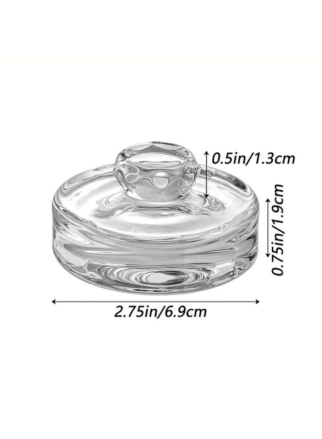 4 Pcs Glass Fermentation Jar With Weighing Scale And Easy Grip Handle Suitable For Wide Mouth Mason Jars Pickle Jars For Home Brewing Transparent Durable And Reliable - Image 3