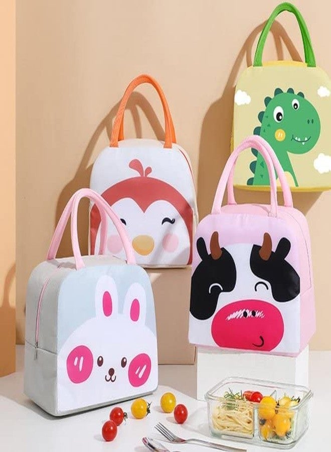 CELLEBII® Insulated Lunch Bag with Cartoon Print | Thermal, Leak-Proof & Waterproof Tiffin Bag for Kids, School, Office, Men & Women | Reusable & Portable Lunch Box Bag (Multicolour) - Image 5