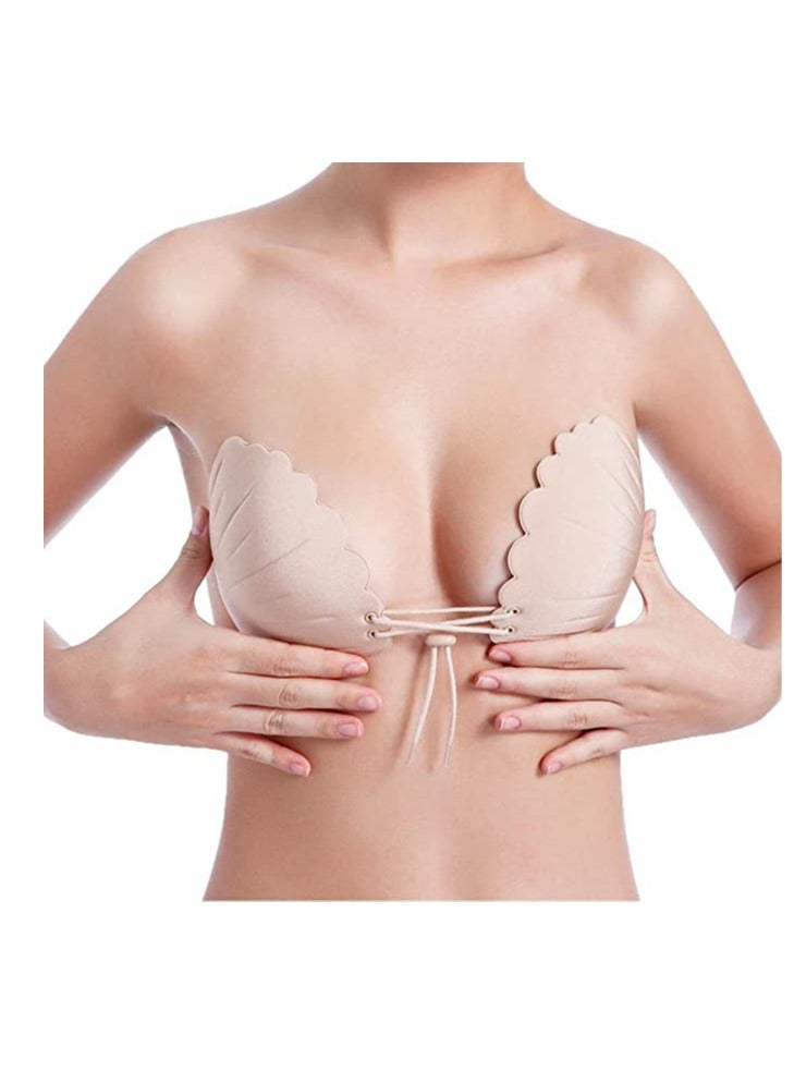 KASTWAVE Silicone Nipple Covers, Shell-shaped Nipple Cover, Invisible Bra Breast Adhesive Bra for Women Reusable Adhesive Invisible(1Pcs) - Image 3