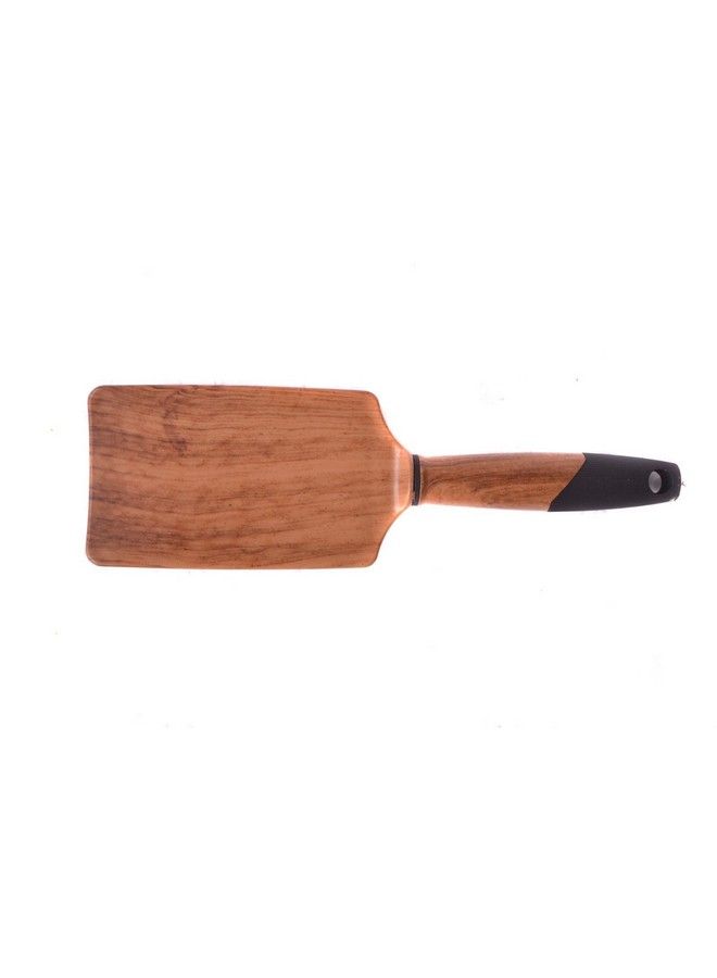 FOK Wooden Rectangular Cushion Paddle Hair Brush - Image 3