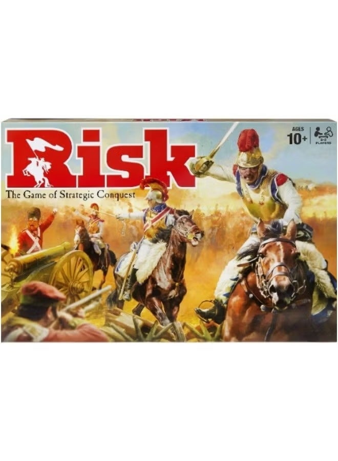Risk Board Strategy Game - A classic battle board strategy war game with updated characters, improved task cards, and war chests. Suitable for children aged 10 and up, for family and friends, and for 2 to 5 players. - Image 4