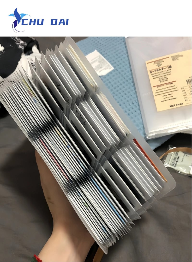 CHU DAI Mini Polaroid Photo Album 2x3 Inch 120 Pockets(240 Sheets) Photo Book for Fujifilm Instax Mini Camera Collector DIY, White - Image 4