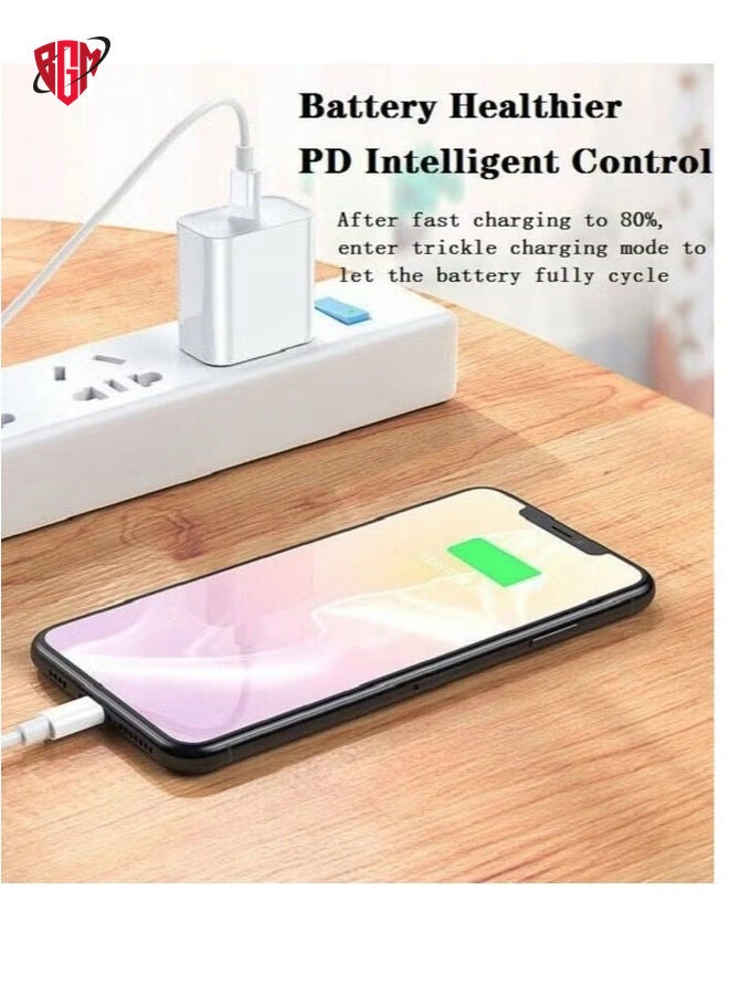 BGM For iPhone 11/12/13 Pro/X/XR Fast Charger 20W PD Cable Cord Power Adapter Type-C  - Image 4