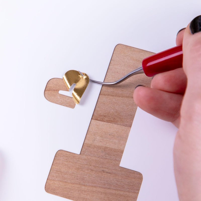 SISER أوراق سيسر إيزي باف المعدنية 12x12 حزمة 3 ذهبية  فينيل نقل حراري منتفخ متوافق مع قواطع سيسر وكريكت وسيلويت معتمد من CPSIA - Image 5